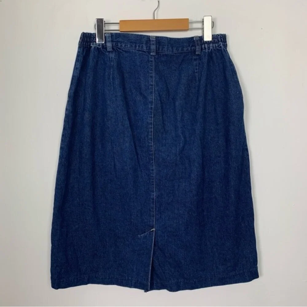 Vintage 90s Cabin Creek Denim Skirt